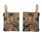 Oremus Mercy - Rosary Pouch - Our Lady of Perpetual Help 3″ x 4″