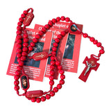 Oremus Mercy - Chaplet of The Precious Blood Set w/ 3 Prayer Cards 1 Rosary