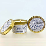 Covenant - 6oz Gold Tin Candle