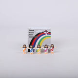 Swanson Christian Products - Pocket Jesus Figurines, 5 ct Peg Packs, 12 pk with Display: Multicolored / Pvc