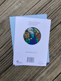Bright Greetings -  Immaculate Heart birthday sun-catcher card