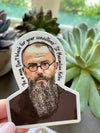 The Stump of Jesse - St. Maximilian Kolbe Catholic Sticker