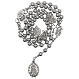 Village Gift Importers - Silver Tone Seven Sorrows Metal Rosary