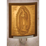 Our Lady of Guadalupe Porcelain Lithophane Night Light