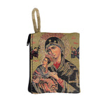 Oremus Mercy - Rosary Pouch - Our Lady of Perpetual Help 3″ x 4″