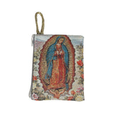 Oremus Mercy - Rosary Pouch - Our Lady of Guadalupe 3″ x 4″