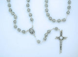 Contreras Designs - P4126- Silver Filigree Rosary