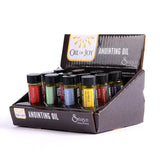 Swanson Christian Products - Scented Anointing Oil Display Assortment, 12 ct: Olive Oil, Plastic