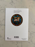 Bright Greetings - Get Well Lamb of God sun-catcher card