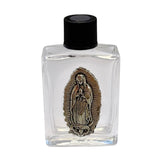 Oremus Mercy - Holy Water Bottle - OLOG w/ Pewter Charm 2.5"