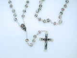 Contreras Designs - 990118P-MOS - Italian Rosary Pendant with Florentine Mosaics