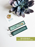 The Stump of Jesse - St. Joseph Woven Keychain, Catholic Gift