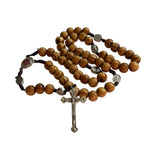 Oremus Mercy - Rosary in Tin w/ Prayer - Mary Wooden *NEW LOOK*