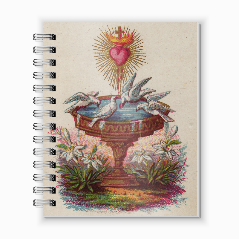 holy card binder The Source of Graces Mini Notebook – The Retro