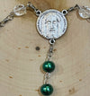 The Holy Face Chaplet with a How to Pray the Holy Face Chaplet holy card, NEW