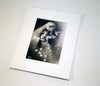 Blessed Mother with the Child Jesus Black/White Print 5X7