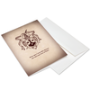 Carmelite Shield Correspondance Cards
